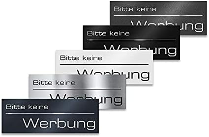 Metzler Edelstahlschild mit Briefsymbol für Paketboxen - Hochwertige Kennzeichnung in Anthrazit RAL 7016