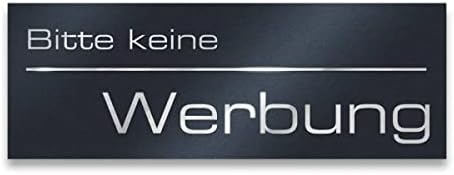 Metzler Edelstahlschild mit Briefsymbol für Paketboxen - Hochwertige Kennzeichnung in Anthrazit RAL 7016