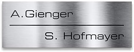 Metzler Edelstahlschild mit Briefsymbol für Paketboxen - Hochwertige Kennzeichnung in Anthrazit RAL 7016