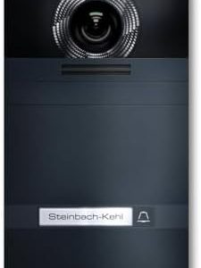 Metzler VDM10 |0 Video Sprechanlage - HD-Kamera, LAN POE, Türöffner für Familienhäuser, Anthrazit V2A Edelstahl