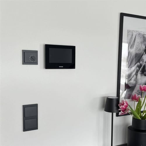 Metzler VDM10 |0 Innenstation für Smart Homes, 7 Zoll Touchscreen, LAN + PoE, Schwarz