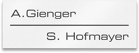 Metzler Edelstahlschild mit Briefsymbol für Paketboxen - Hochwertige Kennzeichnung in Anthrazit RAL 7016