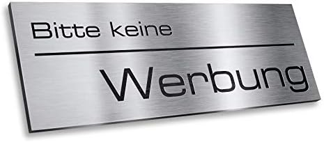 Metzler Edelstahlschild mit Briefsymbol für Paketboxen - Hochwertige Kennzeichnung in Anthrazit RAL 7016