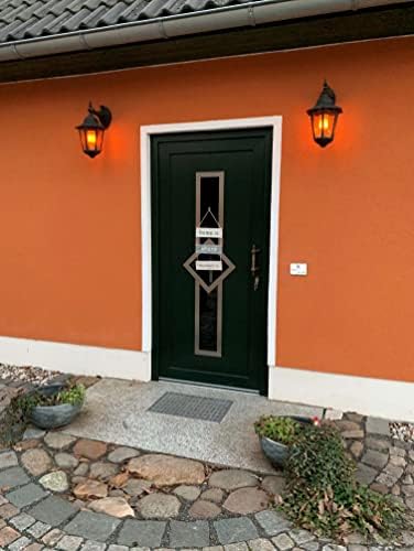 Metzler LED-Türklingel aus Edelstahl in Weiß - Personalisiertes Design für Ihr Zuhause