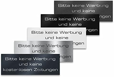 Metzler Edelstahlschild mit Briefsymbol für Paketboxen - Hochwertige Kennzeichnung in Anthrazit RAL 7016