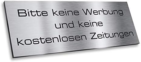 Metzler Edelstahlschild mit Briefsymbol für Paketboxen - Hochwertige Kennzeichnung in Anthrazit RAL 7016