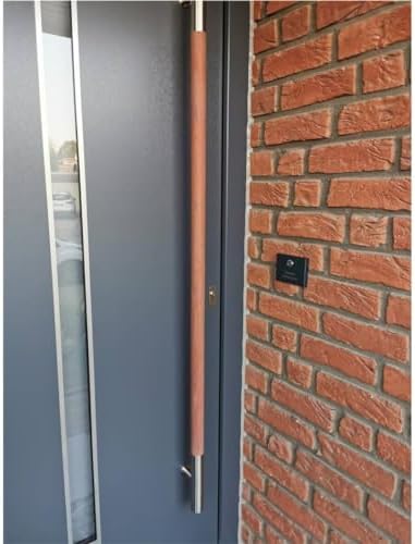 Metzler Edelstahl Aufputz Türklingel mit Gravur - Einfache Montage & anthrazit Pulverbeschichtung für moderne Eingänge -