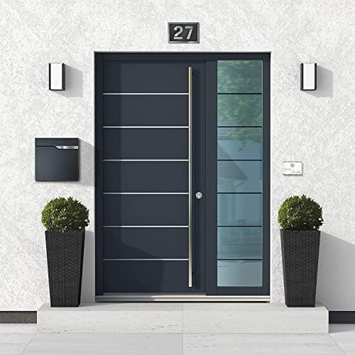 Metzler LED-Türklingel aus Edelstahl in Weiß - Personalisiertes Design für Ihr Zuhause